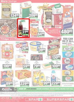 SPAR & SUPERSPAR KwaZulu-Natal Town : Christmas Super Savings (24 November - 07 December 2025), page 8
