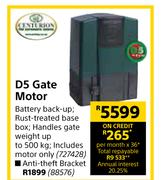 Centurion D5 Gate Motor Anti Theft Bracket     