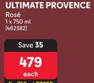Ultimate Provence Rose-750ml Each