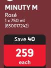 Minuty M Rose-750ml Each