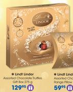 Lindt Lindor Assorted Chocolate Truffles Gift Box-275gm