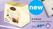 Cemoi Tresor Crunchy Hearts-200gm