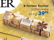 Ferrero Rocher 5 Chocolates-62.5gm