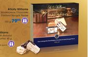 Sally Williams Masterpiece Chocolate Enrobed Nougat Pieces-150g