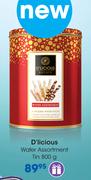 D'licious Wafer Assortment Tin-800g