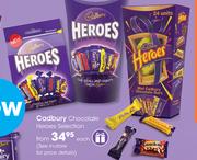 Cadbury Chocolate Heroes Selection-Each 
