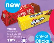 Nestle Supertube Pick & Mix 321g Or Kitkat 243g-Each