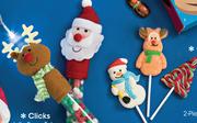 Clicks Christmas 2 Piece Candy Cones 