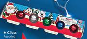 Clicks Santa Sleigh With 5 Hollow Chocolate Balls