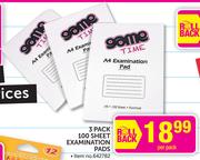 3 Pack 100 Sheet Examination Pads-Per Pack