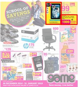 Game : School Of Savings (26 Dec - 31 Jan 2015), page 1