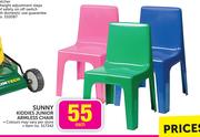 Sunny Kiddies Junior Armless Chair-Each