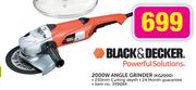 Black & Decker 2000W Angle Grinder KG2000