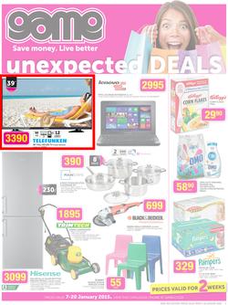 Game : Unexpected Deals (7 Jan - 20 Jan 2015), page 1