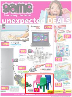 Game : Unexpected Deals (7 Jan - 20 Jan 2015), page 1
