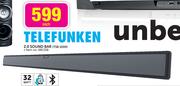 Telefunken 2.0 Sound Bar TSB 1000-Each