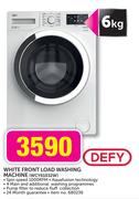 Defy 6kg White Front Load Washing Machine WCY61032W