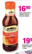 Wellington's Sweet Chilli Sauce-500ml