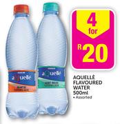 Aquelle Flavoured Water-4 x 500ml