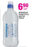Bonaqua Pump Still Water-750ml