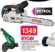 Ryobi Chain Saw 36cc 355mm Each