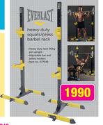Everlast Heavy Duty Squats/Press Barbel Rack