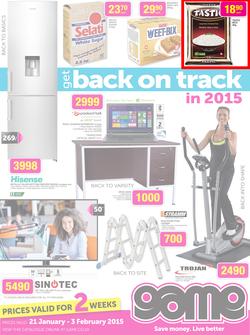 Game : Get Back On Track (21 Jan - 3 Feb 2015), page 1