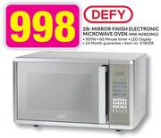Defy 28Ltr Mirror Finish Electronic Microwave Oven MW M2822MG