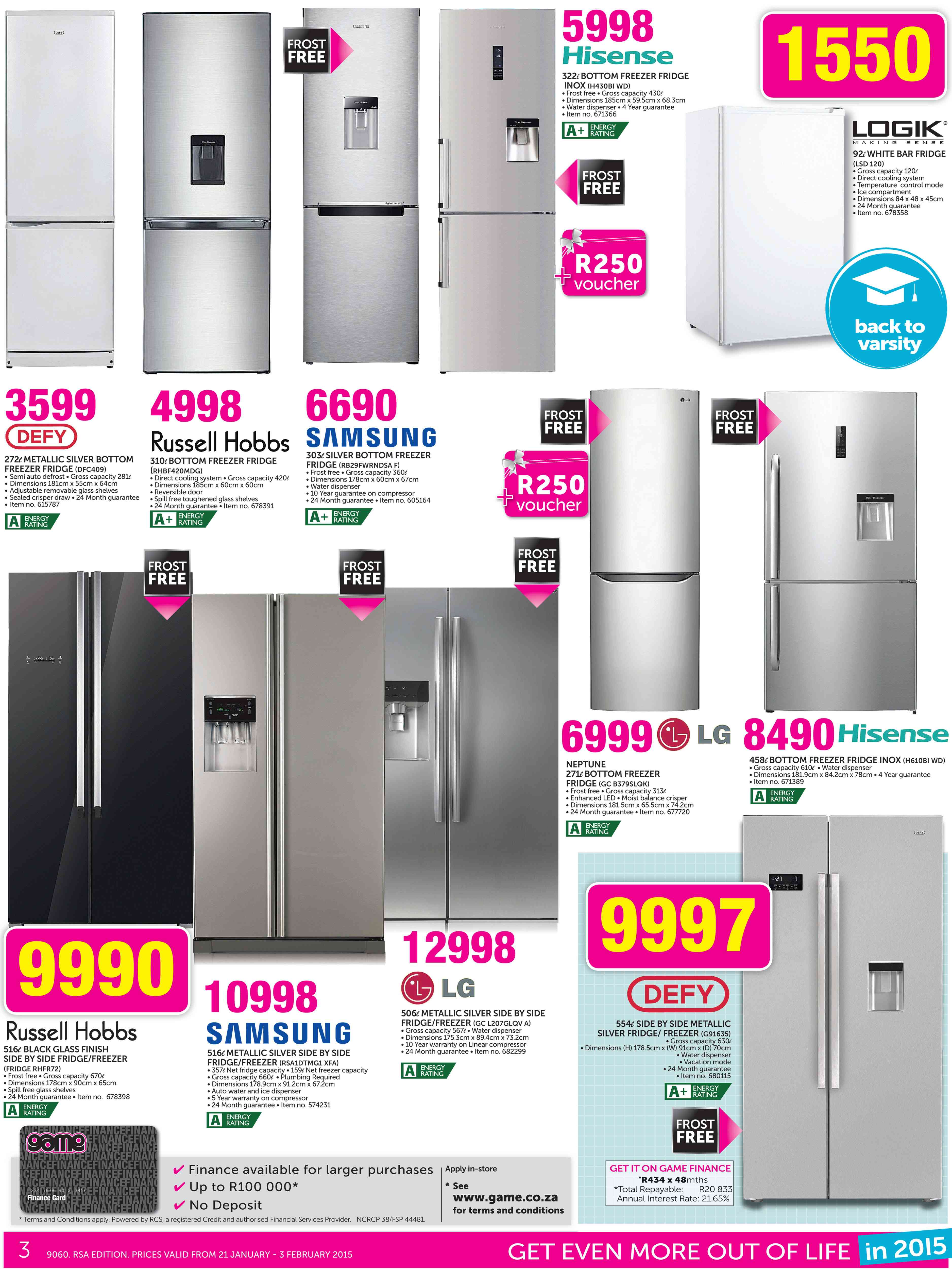 Special Russell Hobbs 310Ltr Bottom Freezer Fridge RHBF420MDG — www