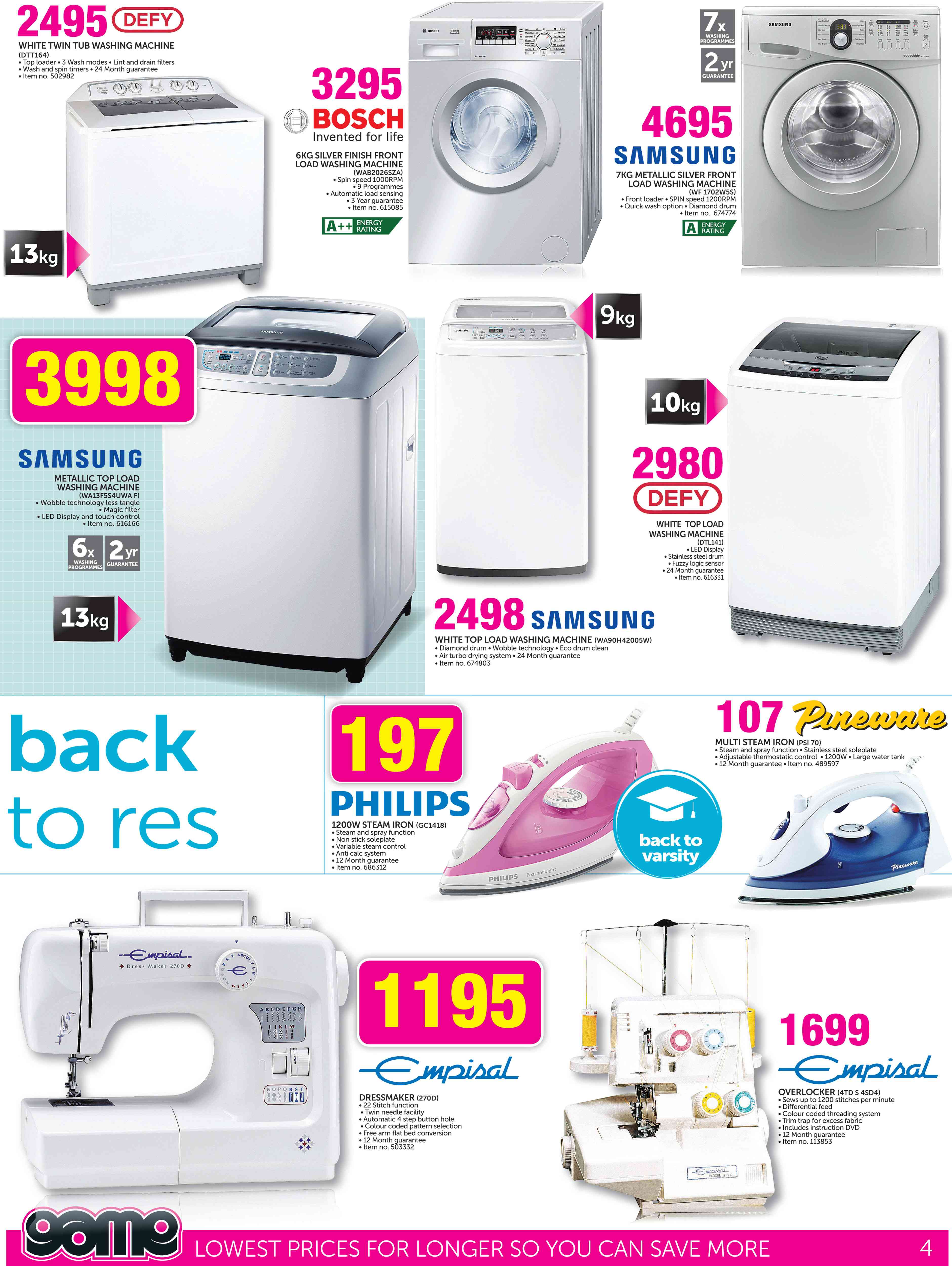 Special Empisal Dressmaker 270D — www.guzzle.co.za