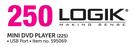 Logik Mini DVD Player 225