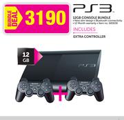 PS3 12GB Console Bundle+Extra Controller