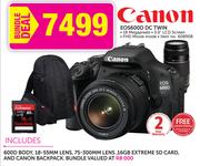 Canon EOS600D DC TWIN