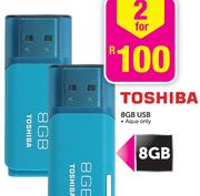 Toshiba 8GB USB Aqua Only-2's