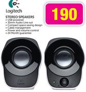 Logitech Stereo Speakers