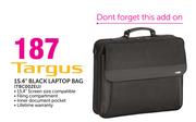 Targus 15.4" Black Laptop Bag TBC002EU