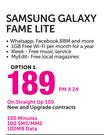 Samsung Galaxy Fame Lite-On Straight Up 100./