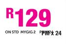 Vodacom R206-z USB Modem+ Free 8GB Sandisk Memory Card-On STD MyGig 2