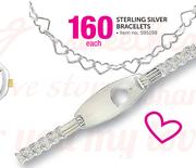 Sterling Silver Bracelets Each