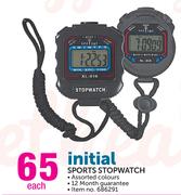 Initial Sports Stopwatch Each