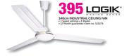 Logik 140cm Industrial Ceiling Fan