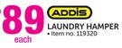 Addis Laundry Hamper