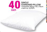 Single Standard Pillow
