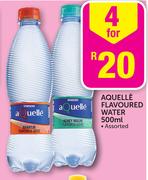 Aquelle Flavoured Water Assorted-4 x 500ml