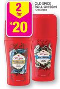 Old Spice Roll On Assorted-2 x 50ml