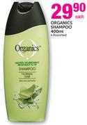 Oragnics Shampoo Assorted-400ml Each