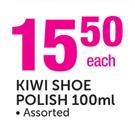 Kiwi Shoe Polish Assorted-100ml Each