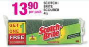 Scotchbrite Scourer-4's Per Pack