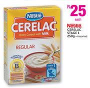 Nestle Cerelac Stage 1 Assorted-250g