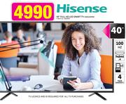 Hisense 40" Full HD LED Smart TV-40K220PW